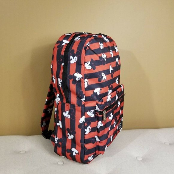 Disney Loungefly Mickey Mouse Faces Backpack NEW main image 4
